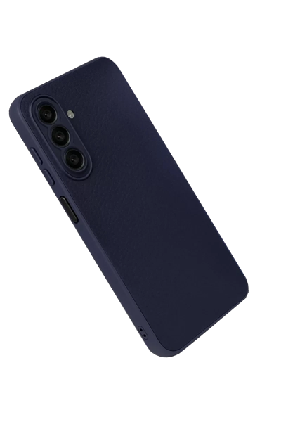 Samsung Galaxy A57 5G Thermax Silikon Kılıf - Lacivert