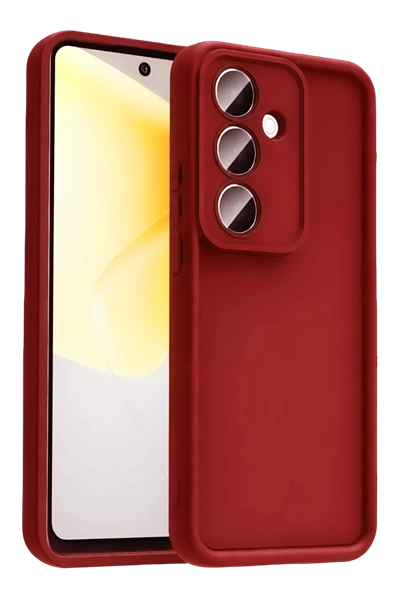 Samsung Galaxy A57 5G Viera Silikon - Kırmızı
