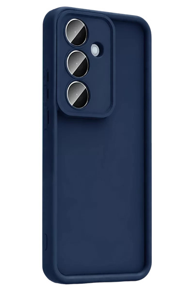 Samsung Galaxy A57 5G Viera Silikon - Lacivert