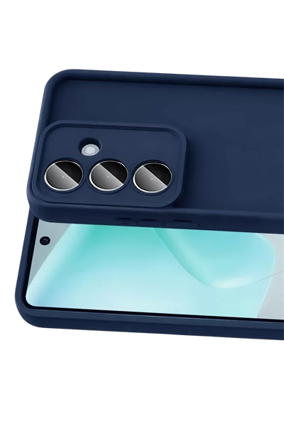 Samsung Galaxy A57 5G Viera Silikon - Lacivert