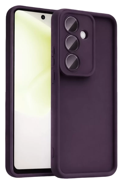 Samsung Galaxy A57 5G Viera Silikon - Mürdüm
