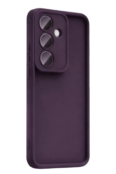 Samsung Galaxy A57 5G Viera Silikon - Mürdüm