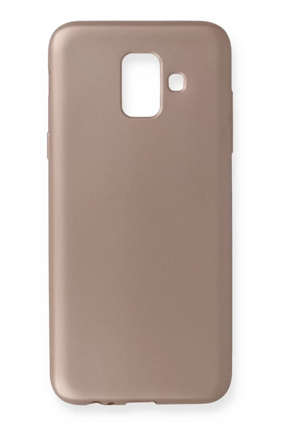 Samsung Galaxy A6 2018 Kılıf First Silikon - Rose Gold