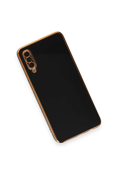 Samsung Galaxy A70 Kılıf Volet Silikon - Siyah