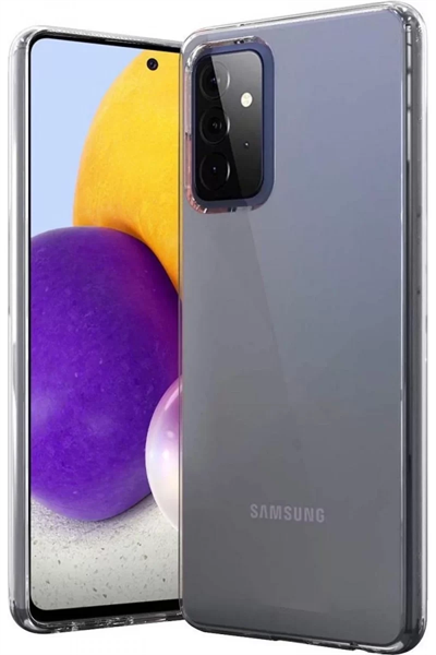 Samsung Galaxy A72 Kılıf Lüx Şeffaf Silikon