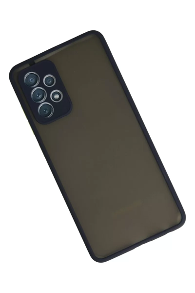 Samsung Galaxy A72 Kılıf Montreal Silikon Kapak - Lacivert