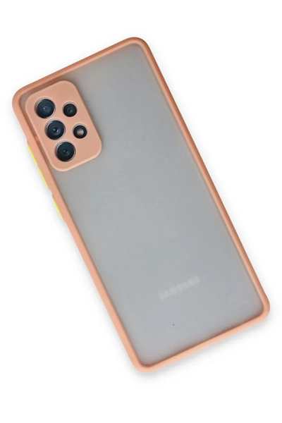 Samsung Galaxy A72 Kılıf Montreal Silikon Kapak - Pembe