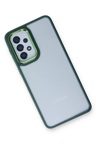 Samsung Galaxy A73 5G Kılıf Dora Kapak - Haki Yeşil