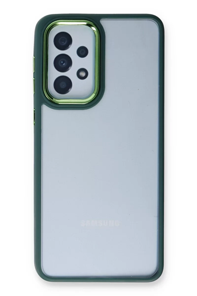 Samsung Galaxy A73 5G Kılıf Dora Kapak - Haki Yeşil