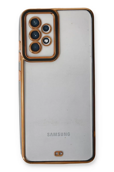 Samsung Galaxy A73 5G Kılıf Liva Lens Silikon - Siyah