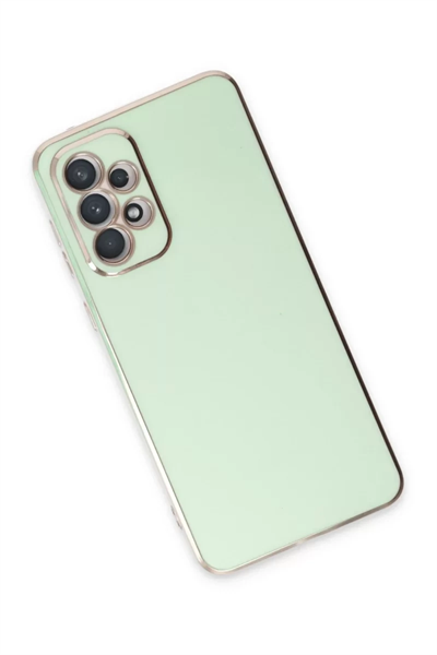 Samsung Galaxy A73 5G Kılıf Volet Silikon - Açık Yeşil