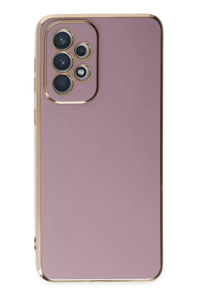 Samsung Galaxy A73 5G Kılıf Volet Silikon - Mor
