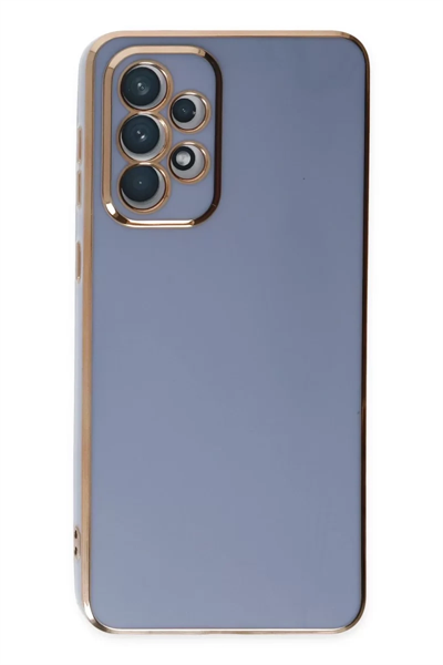 Samsung Galaxy A73 5G Kılıf Volet Silikon - Mavi