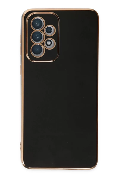 Samsung Galaxy A73 5G Kılıf Volet Silikon - Siyah