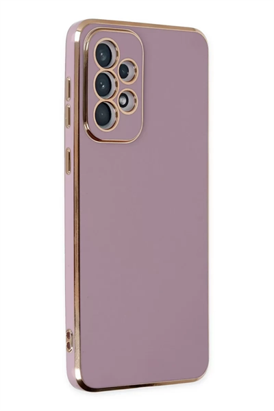 Samsung Galaxy A73 5G Kılıf Volet Silikon - Mor