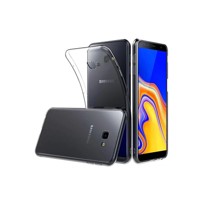 Samsung Galaxy J4 Plus Kılıf Lüx Şeffaf Silikon