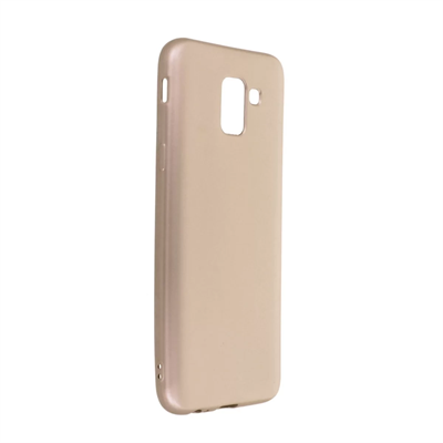 Samsung Galaxy J6 Kılıf First Silikon - Gold