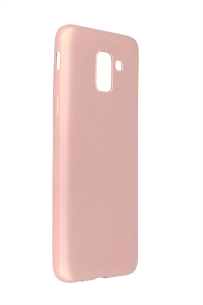 Samsung Galaxy J6 Kılıf First Silikon - Rose Gold