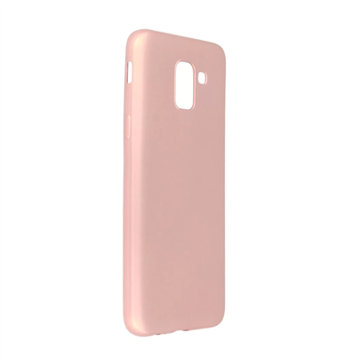 Samsung Galaxy J6 Kılıf First Silikon - Rose Gold
