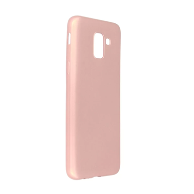 Samsung Galaxy J6 Kılıf First Silikon - Rose Gold