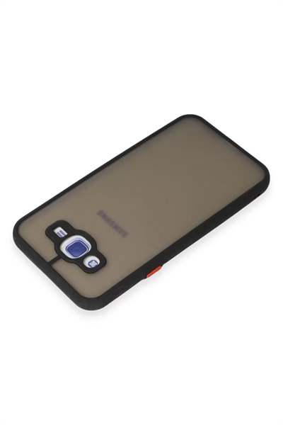 Samsung Galaxy J7 Kılıf Montreal Silikon Kapak - Siyah