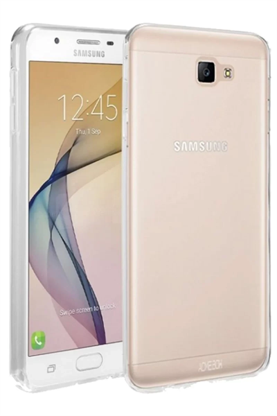 Samsung Galaxy J7 Prime Kılıf Lüx Şeffaf Silikon