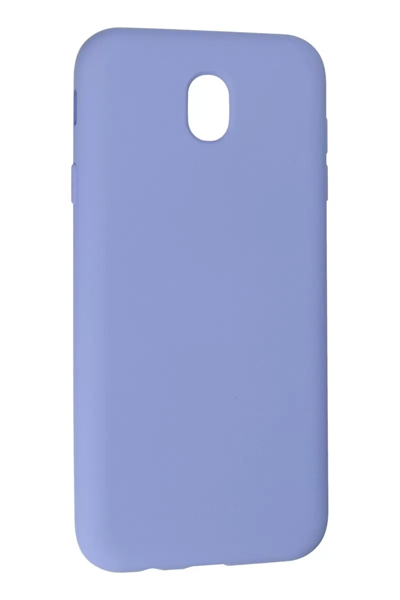 Samsung Galaxy J7 Pro / J730 Kılıf Nano içi Kadife Silikon - Lila