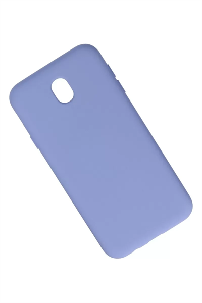 Samsung Galaxy J7 Pro / J730 Kılıf Nano içi Kadife Silikon - Lila