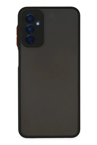 Samsung Galaxy M13 Kılıf Montreal Silikon Kapak - Siyah