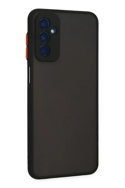 Samsung Galaxy M13 Kılıf Montreal Silikon Kapak - Siyah