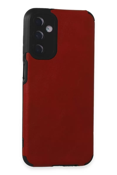 Samsung Galaxy M14 5G Kılıf Loop Deri Silikon - Kırmızı