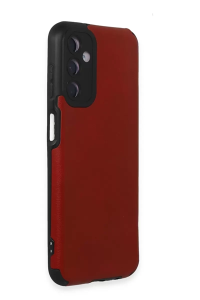 Samsung Galaxy M14 5G Kılıf Loop Deri Silikon - Kırmızı