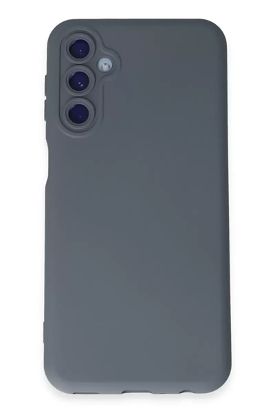 Samsung Galaxy M14 5G Kılıf Nano içi Kadife Silikon - Gri