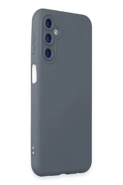Samsung Galaxy M14 5G Kılıf Nano içi Kadife Silikon - Gri