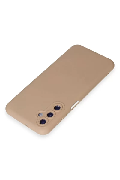 Samsung Galaxy M14 5G Kılıf Nano içi Kadife Silikon - Pudra