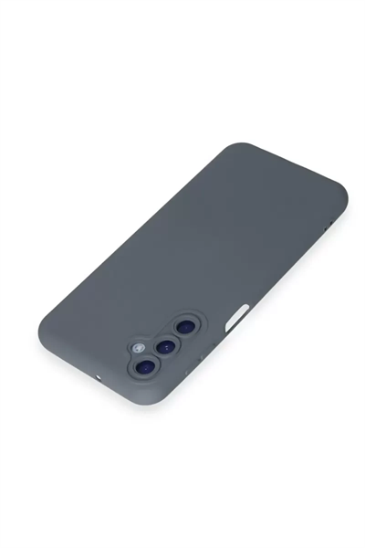 Samsung Galaxy M14 5G Kılıf Nano içi Kadife Silikon - Gri
