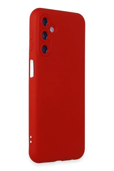 Samsung Galaxy M14 5G Kılıf Nano içi Kadife Silikon - Kırmızı