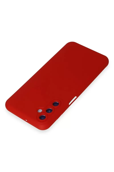 Samsung Galaxy M14 5G Kılıf Nano içi Kadife Silikon - Kırmızı