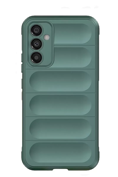 Samsung Galaxy M14 5G Kılıf Optimum Silikon - Koyu Yeşil