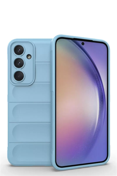 Samsung Galaxy M14 5G Kılıf Optimum Silikon - Sky Blue
