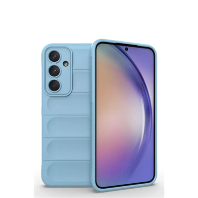Samsung Galaxy M14 5G Kılıf Optimum Silikon - Sky Blue