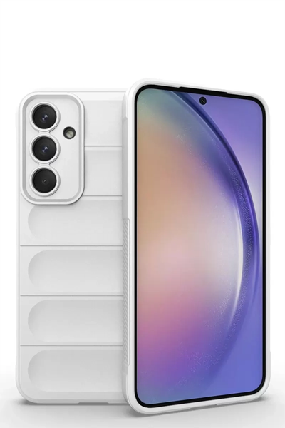 Samsung Galaxy M14 5G Kılıf Optimum Silikon - Krem