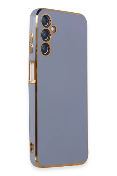 Samsung Galaxy M14 5G Kılıf Volet Silikon - Mavi