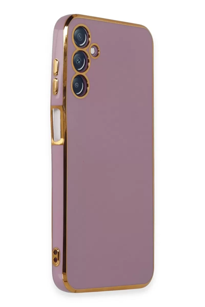 Samsung Galaxy M14 5G Kılıf Volet Silikon - Mor