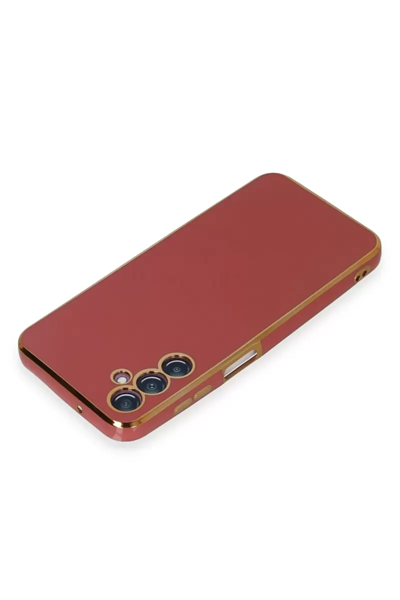 Samsung Galaxy M14 5G Kılıf Volet Silikon - Kırmızı