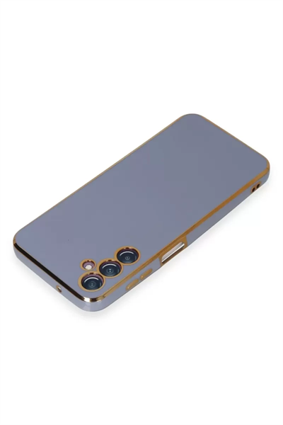 Samsung Galaxy M14 5G Kılıf Volet Silikon - Mavi