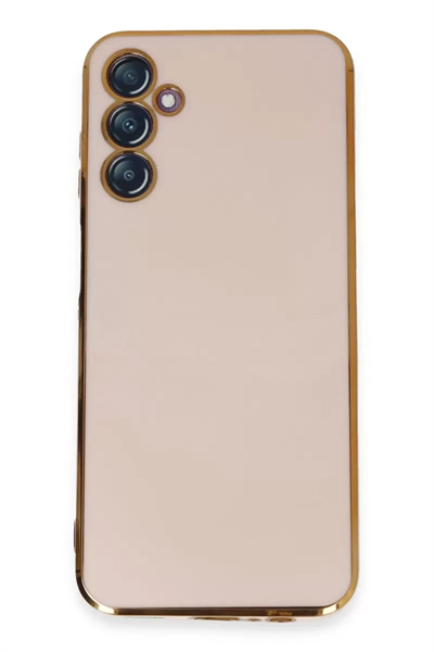 Samsung Galaxy M14 5G Kılıf Volet Silikon - Pembe
