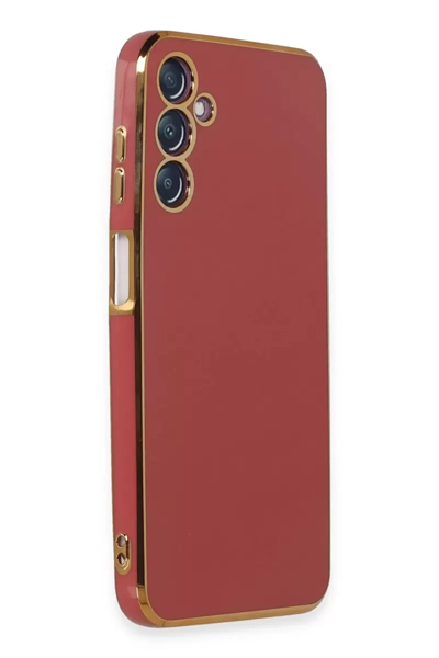 Samsung Galaxy M14 5G Kılıf Volet Silikon - Kırmızı