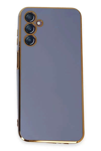 Samsung Galaxy M14 5G Kılıf Volet Silikon - Mavi