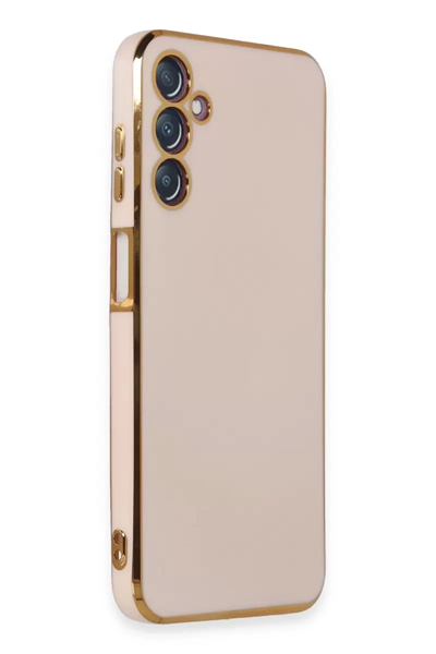 Samsung Galaxy M14 5G Kılıf Volet Silikon - Pembe